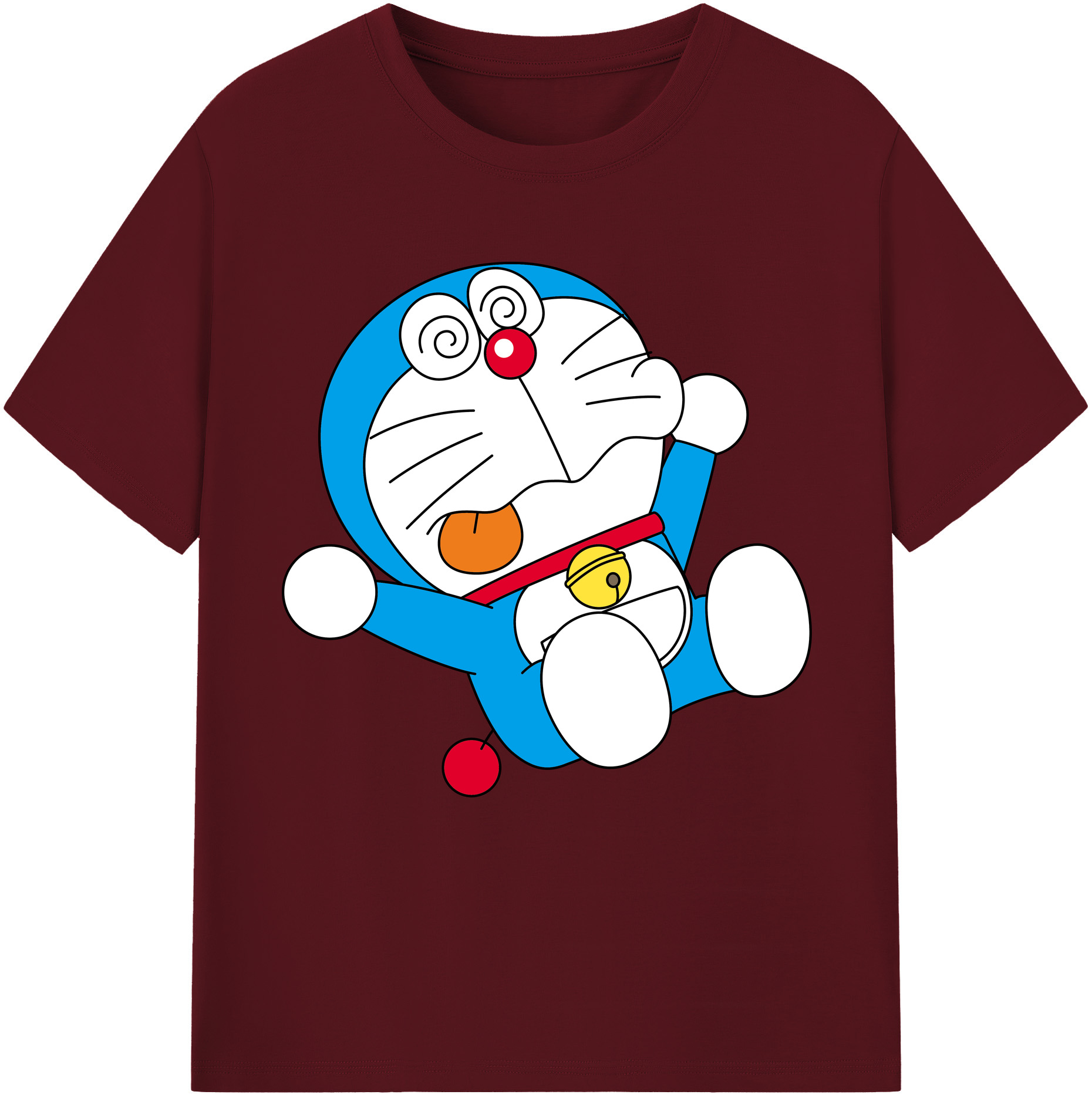 （画像用） ドラえもん Doraemon 綿100％半袖Tシャツ（フロントプリント）